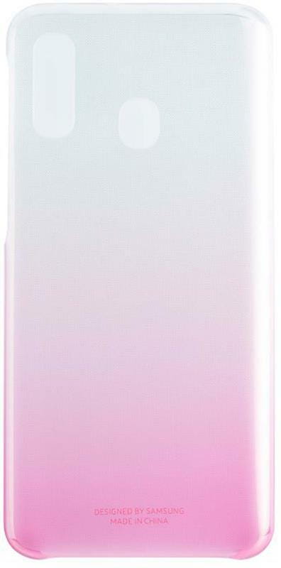 Чехол-накладка Samsung Gradation Cover для Samsung Galaxy A40 SM-A405 Pink (EF-AA405CPEGRU)