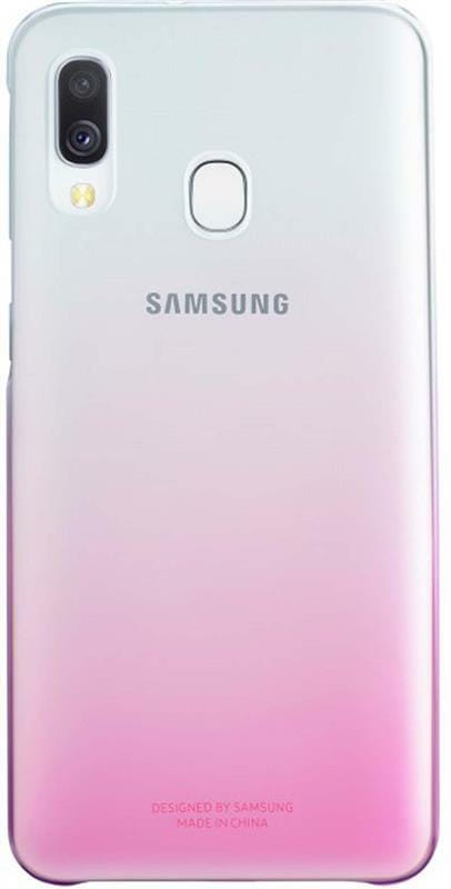 Чехол-накладка Samsung Gradation Cover для Samsung Galaxy A40 SM-A405 Pink (EF-AA405CPEGRU)