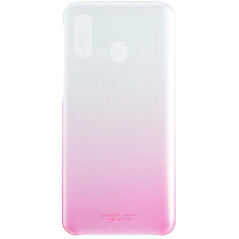 Чехол-накладка Samsung Gradation Cover для Samsung Galaxy A40 SM-A405 Pink (EF-AA405CPEGRU)