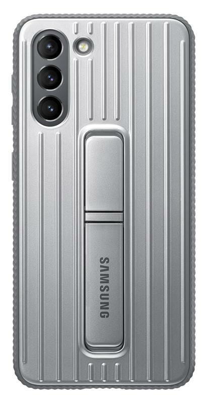 Чехол-накладка Samsung Protective Standing Cover для Samsung Galaxy S21+ SM-G996 Light Gray (EF-RG996CJEGRU)