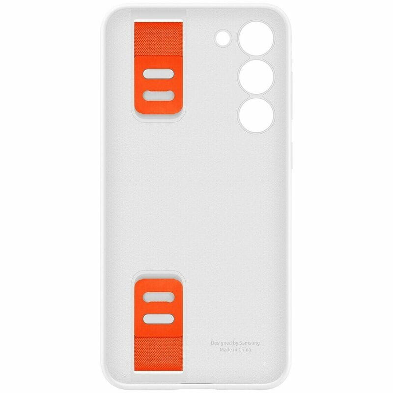 Чехол-накладка Samsung Silicone Grip Case для Samsung Galaxy S23+ SM-S916 White (EF-GS916TWEGRU)