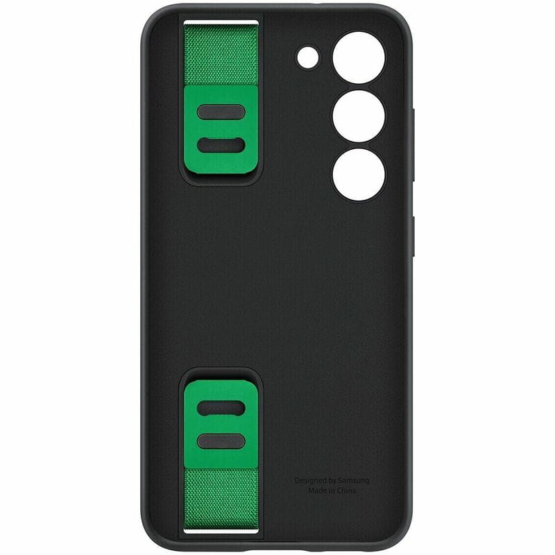 Чехол-накладка Samsung Silicone Grip Case для Samsung Galaxy S23 SM-S911 Black (EF-GS911TBEGRU)