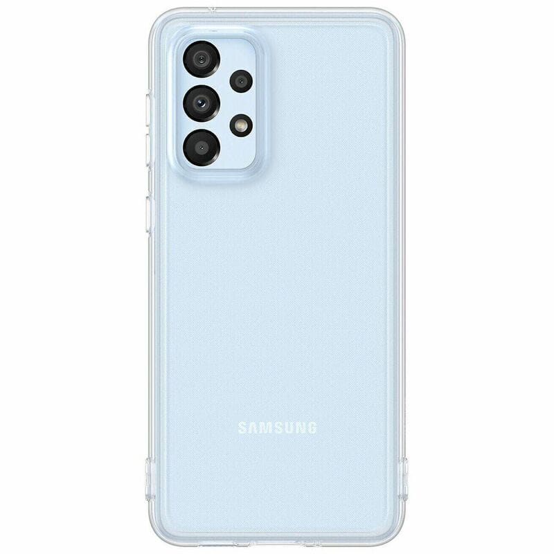 Чехол-накладка Samsung Soft Clear Cover для Samsung Galaxy A33 SM-A336 Transparent (EF-QA336TTEGRU)