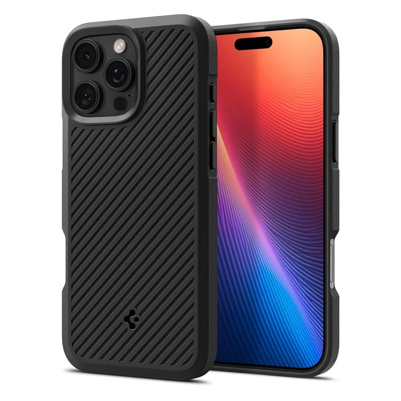 Чeхол-накладка Spigen Core Armor для Apple iPhone 16 Pro Max Matte Black (ACS08023)