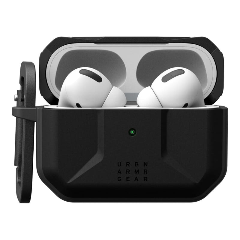 Чохол для навушників Urban Armor Gear для Apple AirPods Pro (Gen 2, 2022) Civilian Black (104124114040)