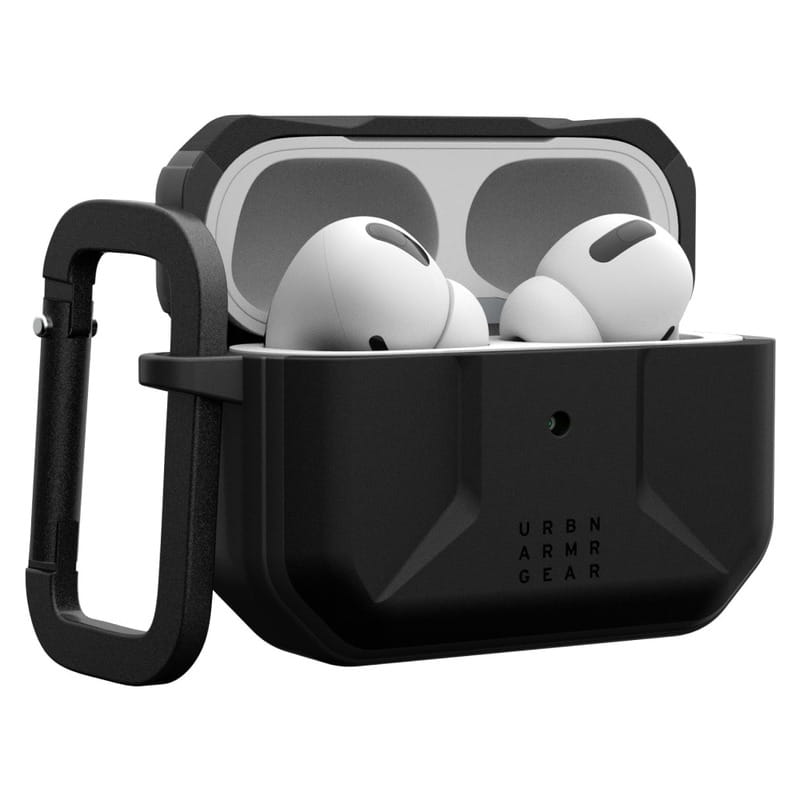 Чехол для наушников Urban Armor Gear для Apple AirPods Pro (Gen 2, 2022) Civilian Black (104124114040)