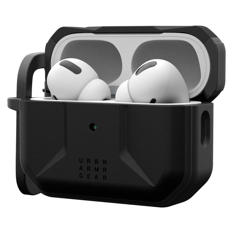 Чохол для навушників Urban Armor Gear для Apple AirPods Pro (Gen 2, 2022) Civilian Black (104124114040)