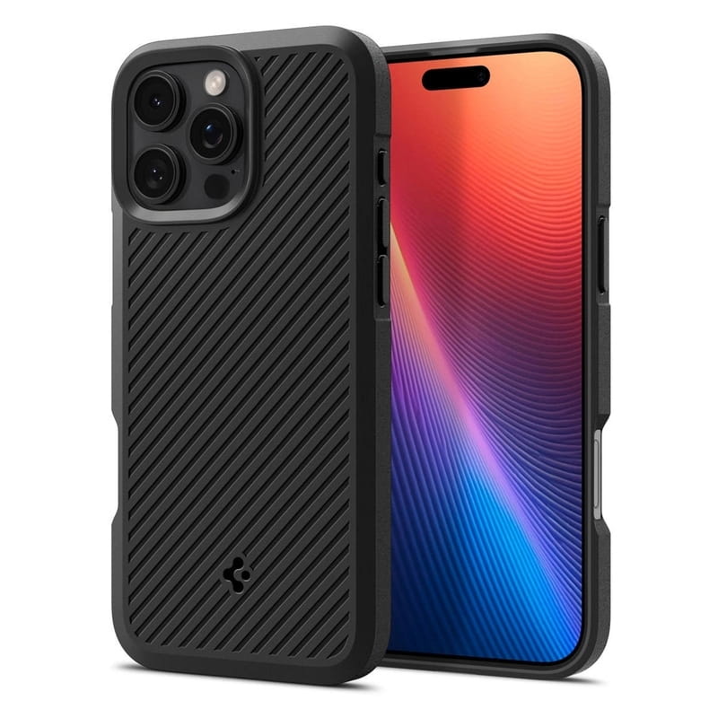 Чeхол-накладка Spigen Core Armor для Apple iPhone 16 Pro Matte Black (ACS08157)