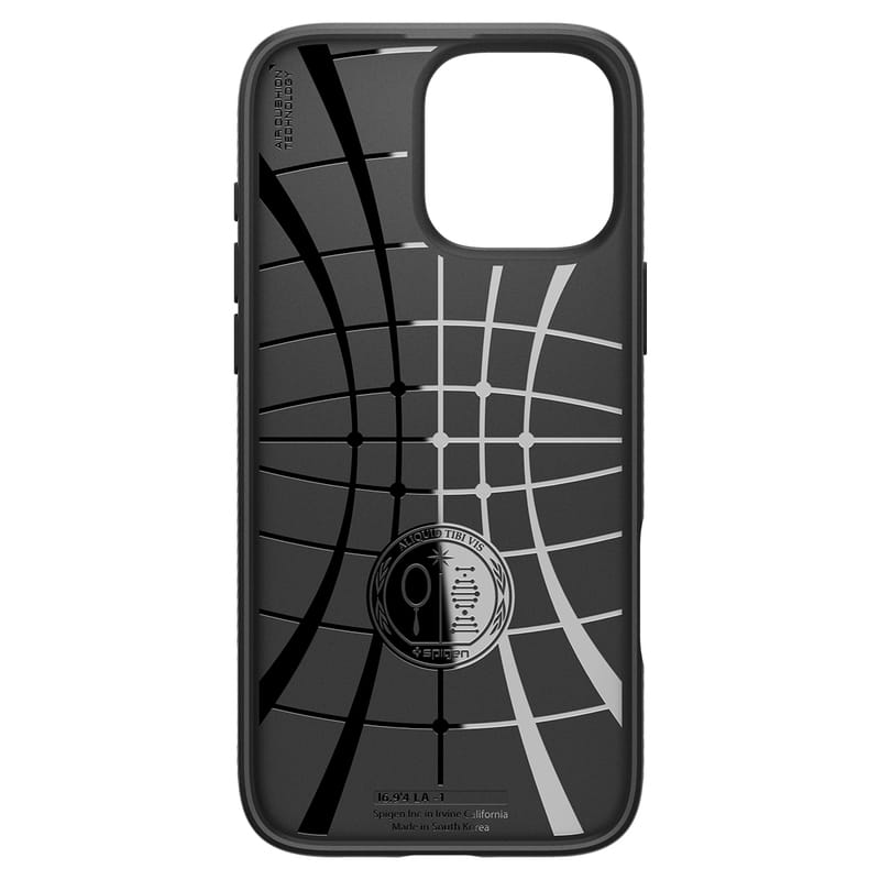 Чeхол-накладка Spigen Liquid Air для Apple iPhone 16 Pro Matte Black (ACS08117)