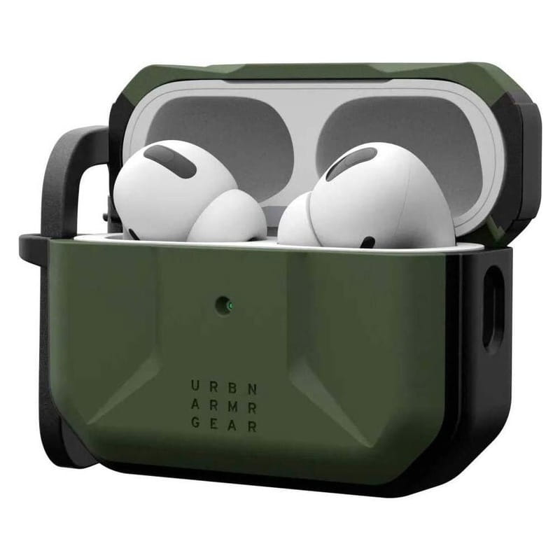 Чехол для наушников Urban Armor Gear для Apple AirPods Pro (Gen 2, 2022) Civilian Olive Drab (104124117272)