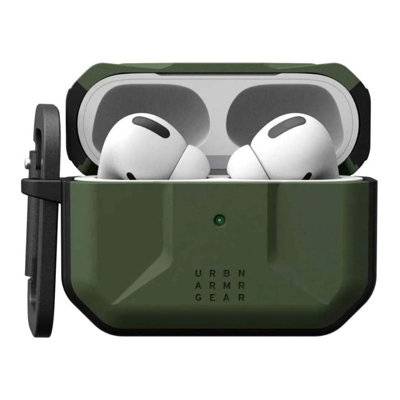 Чехол для наушников Urban Armor Gear для Apple AirPods Pro (Gen 2, 2022) Civilian Olive Drab (104124117272)