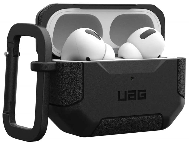 Чехол для наушников Urban Armor Gear для Apple AirPods Pro (Gen 2, 2022) Scout Black (104123114040)