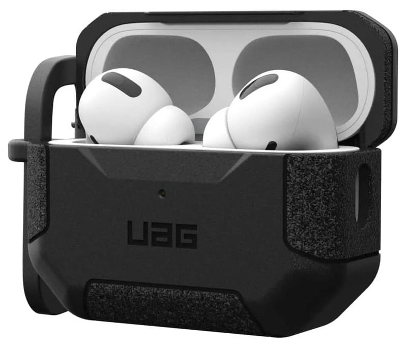 Чохол для навушників Urban Armor Gear для Apple AirPods Pro (Gen 2, 2022) Scout Black (104123114040)