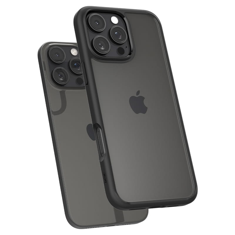 Чохол-накладка Spigen Ultra Hybrid для Apple iPhone 16 Pro Matte Black (ACS08125)