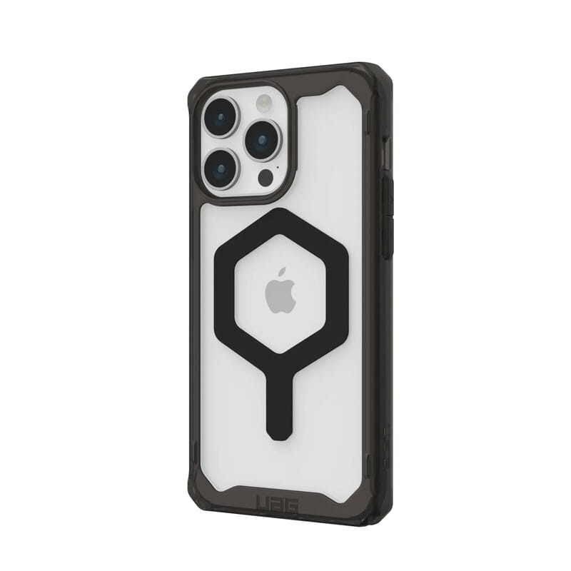 Чохол-накладка Urban Armor Gear для Apple iPhone 15 Pro Max Plyo Magsafe Black/Black (114305114040)