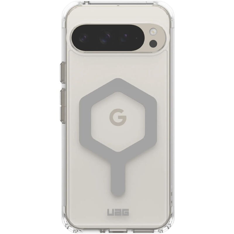 Чeхол-накладка Urban Armor Gear для Google Pixel 9 Pro XL Plyo Pro Magnetic Ice/Silver (614456114333)