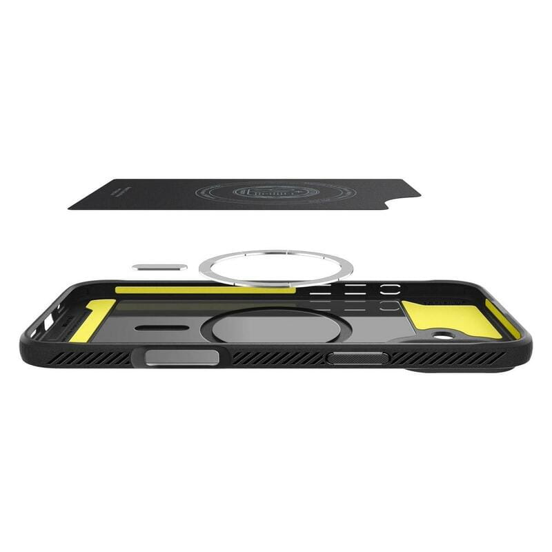 Чeхол-накладка Spigen Rugged Armor MagFit для Apple iPhone 16 Matte Black (ACS08214)