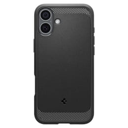 Купить Чeхол-накладка Spigen Rugged Armor MagFit для Apple iPhone 16 Matte Black (ACS08214) Чeхол-накладка Spigen Rugged Armor MagFit для Apple iPhone 16 Matte Black (ACS08214)