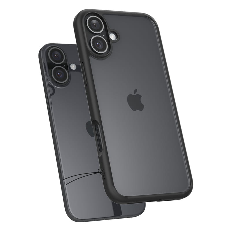 Чeхол-накладка Spigen Ultra Hybrid для Apple iPhone 16 Matte Black (ACS08201)