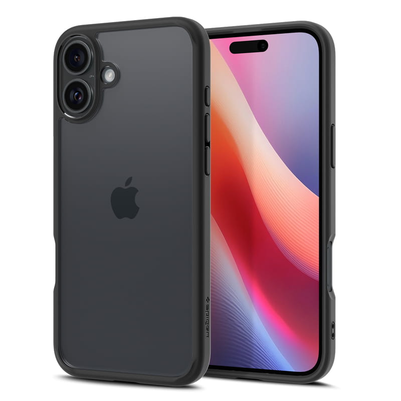 Чохол-накладка Spigen Ultra Hybrid для Apple iPhone 16 Matte Black (ACS08201)