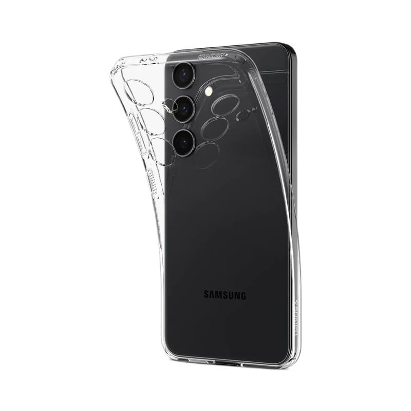 Чeхол-накладка Spigen Crystal Flex для Samsung Galaxy S24 Crystal Clear (ACS07206)