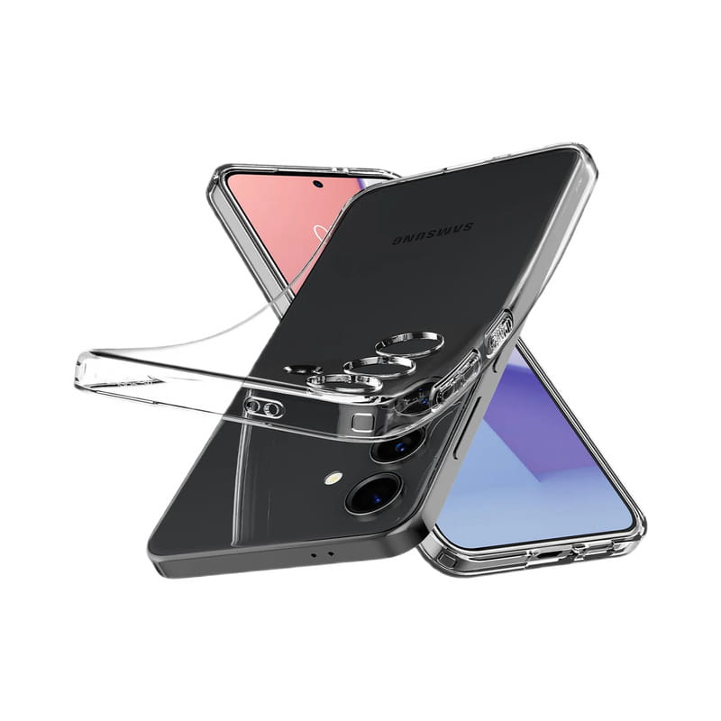 Чeхол-накладка Spigen Crystal Flex для Samsung Galaxy S24 Crystal Clear (ACS07206)