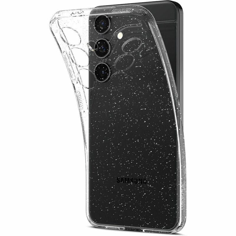 Чохол-накладка Spigen Liquid Crystal Glitter для Samsung Galaxy S24 Crystal Quartz (ACS07345)