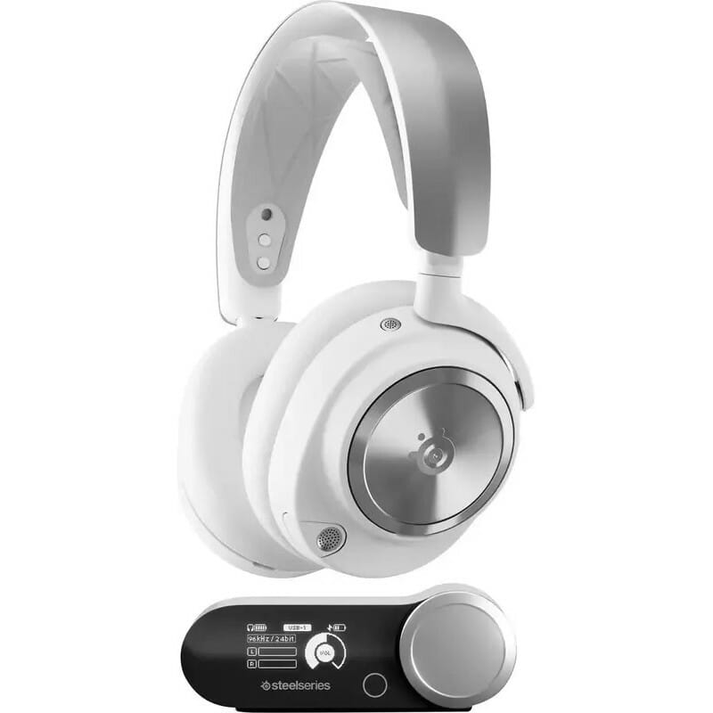 Bluetooth-гарнитура SteelSeries Arctis Nova Pro Wireless ANC White (61524)