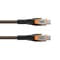 Фото - Кабель Urban Armor Gear Rugged Double Braided Nylon USB Type-C - USB Type-C (M/M), 0.75 м, Black/Orange (9B4415114097) | click.ua