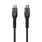 Фото - Кабель Urban Armor Gear Rugged Kevlar USB Type-C - USB Type-C (M/M), 1.5 м, Black/Gray (9B4413114030) | click.ua