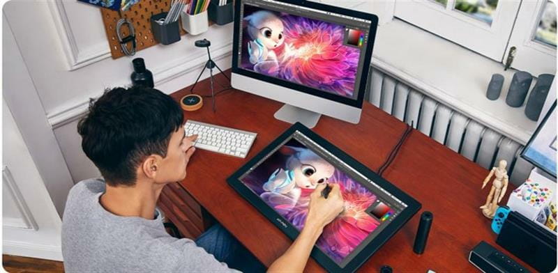 Графічний монітор XP-Pen Artist 22 (2nd Generation) Black (ArtistCD220F_EU)