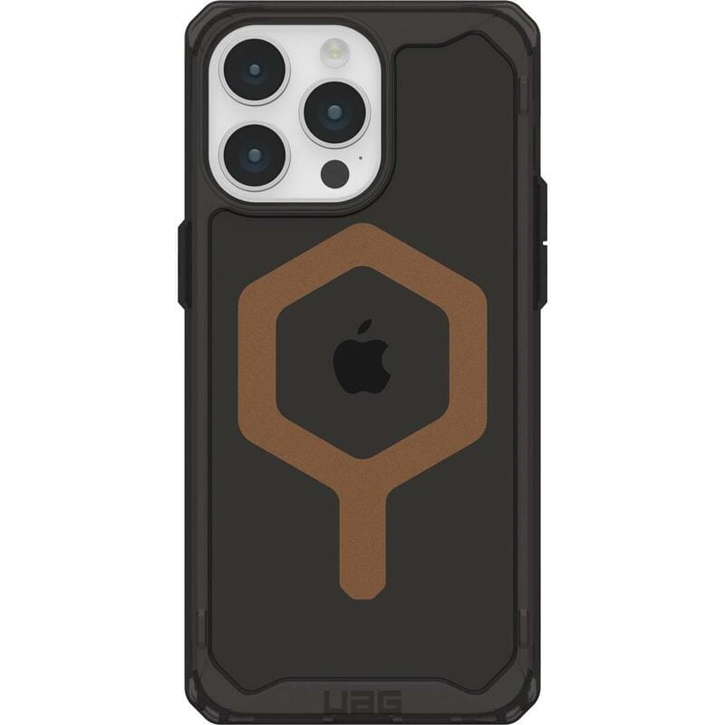 Чохол-накладка Urban Armor Gear для Apple iPhone 15 Pro Max Plyo Magsafe Black/Bronze (114305114085)