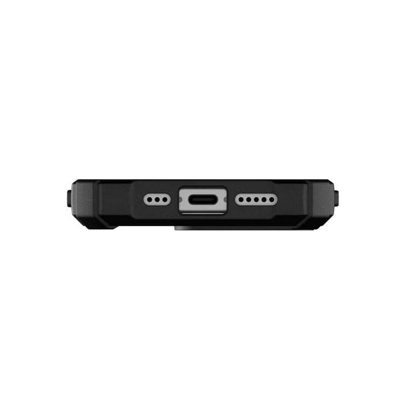 Чeхол-накладка Urban Armor Gear для Apple iPhone 15 Pro Plasma XTE Magsafe Black/Orange (114442114097)