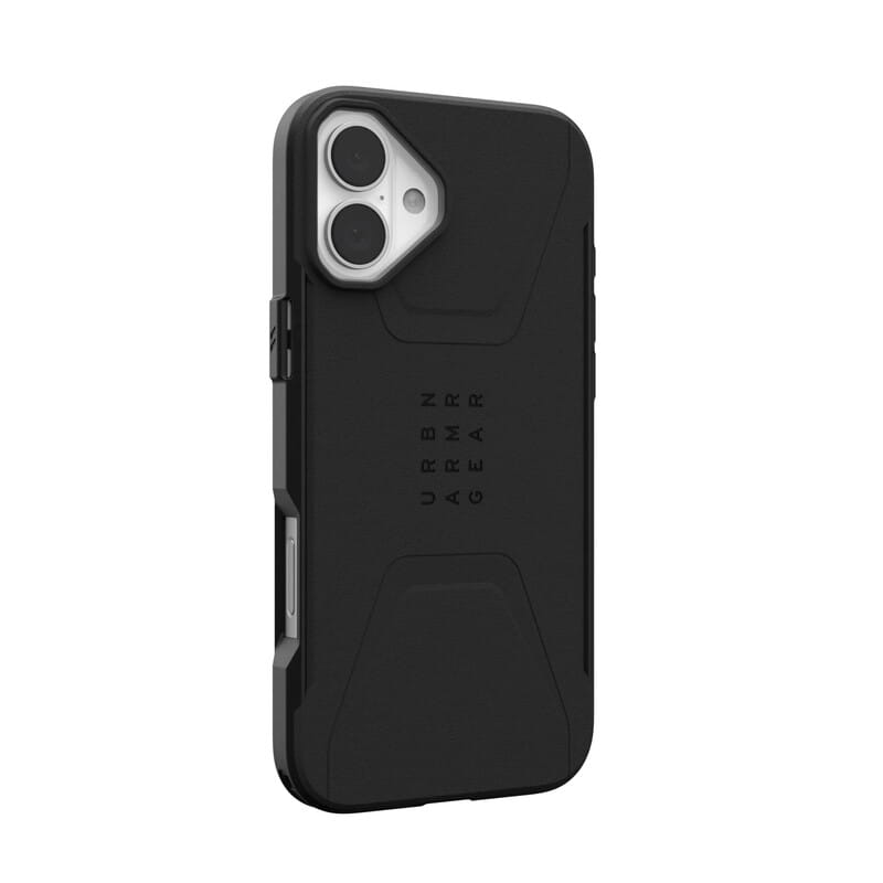 Чохол-накладка Urban Armor Gear для Apple iPhone 16 Plus Civilian Magsafe Black (114443114040)