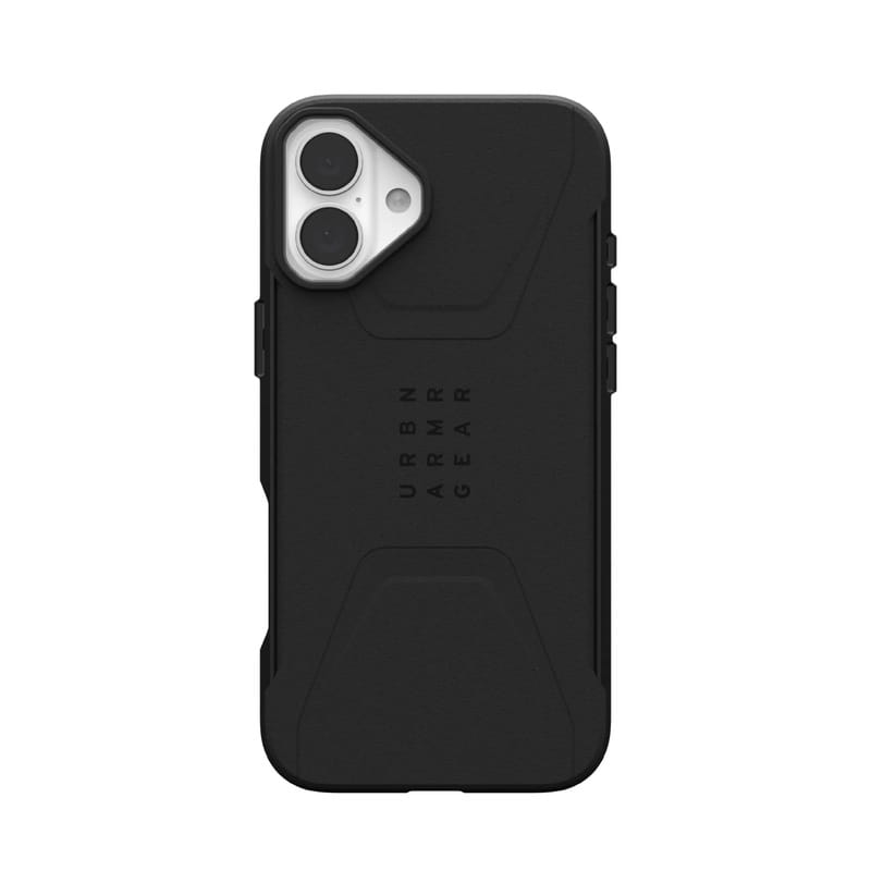 Чохол-накладка Urban Armor Gear для Apple iPhone 16 Plus Civilian Magsafe Black (114443114040)