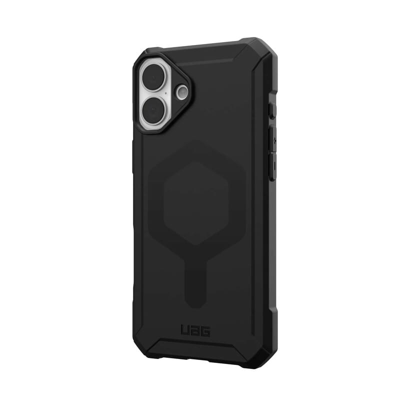 Чохол-накладка Urban Armor Gear для iPhone 16 Plus Essential Armor Magsafe Black (114447114040)