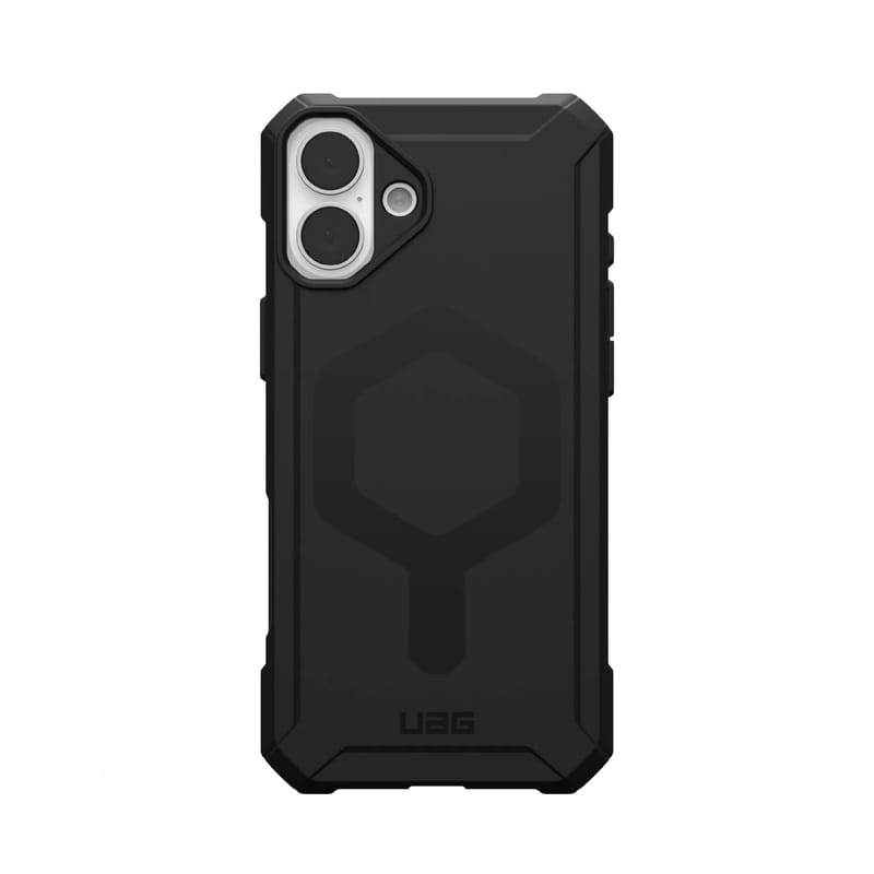 Чeхол-накладка Urban Armor Gear для iPhone 16 Plus Essential Armor Magsafe Black (114447114040)