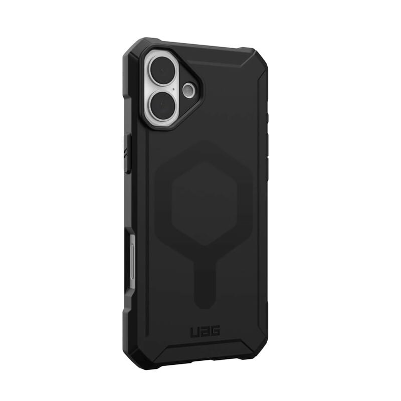 Чeхол-накладка Urban Armor Gear для iPhone 16 Plus Essential Armor Magsafe Black (114447114040)