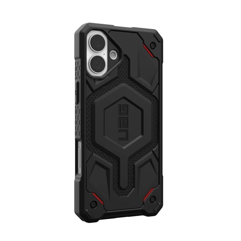 Чeхол-накладка Urban Armor Gear для Apple iPhone 16 Plus Monarch Pro Magsafe Kevlar Black (114455113940)