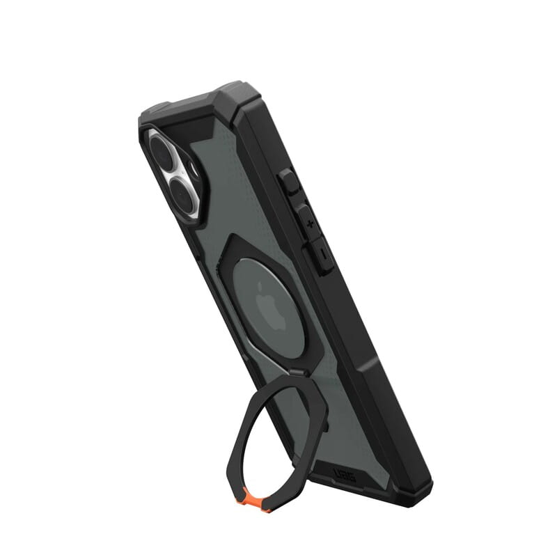 Чохол-накладка Urban Armor Gear для Apple iPhone 16 Plus Plasma XTE MagSafe Black/Orange (114473114097)