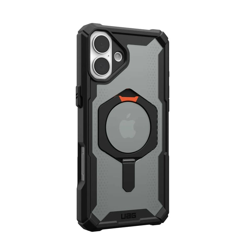 Чохол-накладка Urban Armor Gear для Apple iPhone 16 Plus Plasma XTE MagSafe Black/Orange (114473114097)