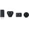 Фото - Бездротовий зарядний пристрій Urban Armor Gear Travel Charger 25W 3 in 1 Black/Grey (9B4412114030) | click.ua