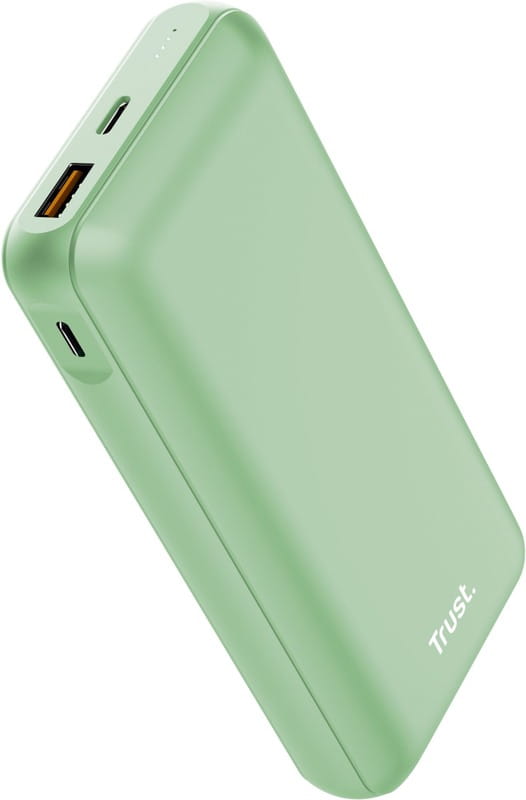 Універсальна мобільна батарея Trust Redoh Power Bank 20000mAh 18W Green (25035)
