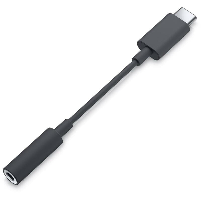 Адаптер Dell 3.5 мм - USB Type-C (F/M), Black (3GVVD)