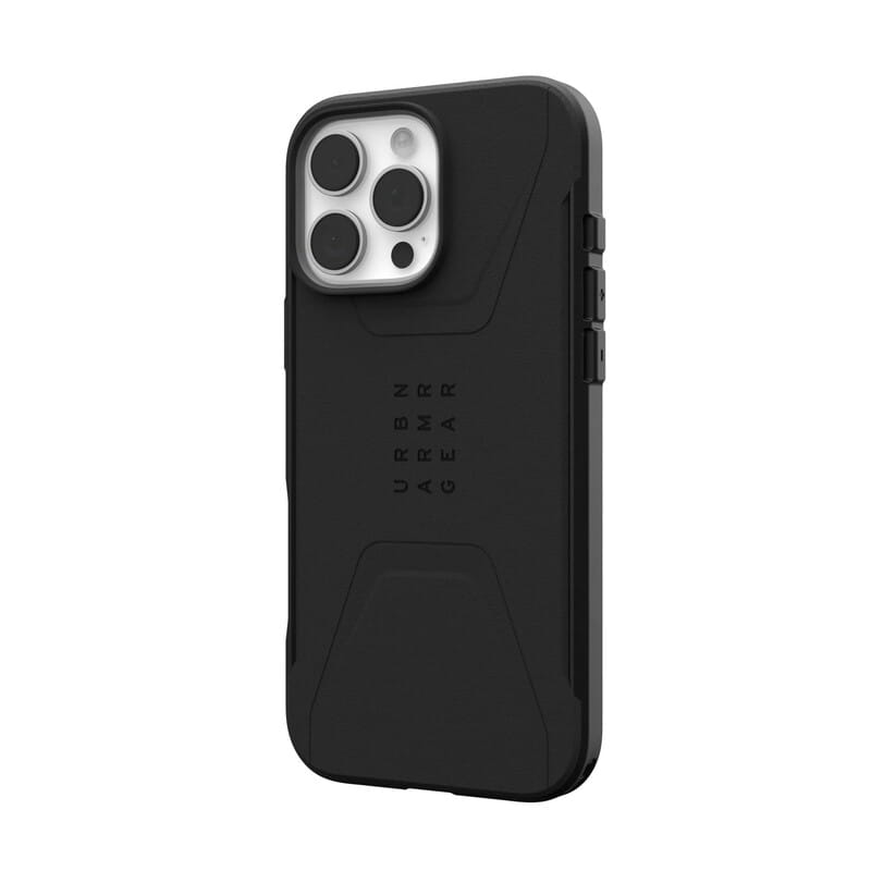 Чeхол-накладка Urban Armor Gear для Apple iPhone 16 Pro Max Civilian Magsafe Black (114445114040)