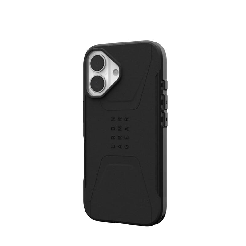 Чeхол-накладка Urban Armor Gear Civilian Magsafe для Apple iPhone 16 Black (114446114040)