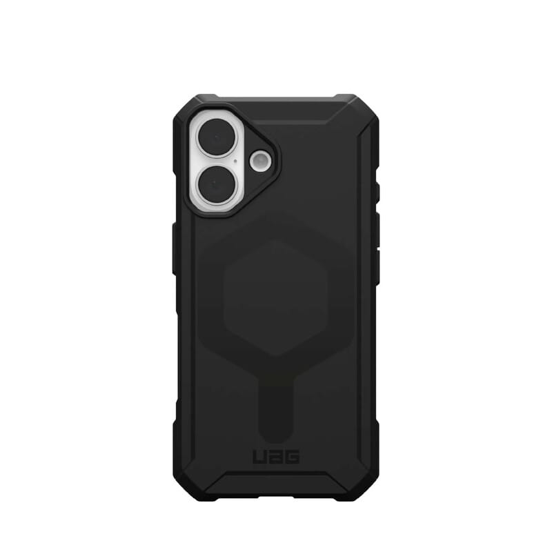 Чeхол-накладка Urban Armor Gear Essential Armor Magsafe для Apple iPhone 16 Black (114450114040)