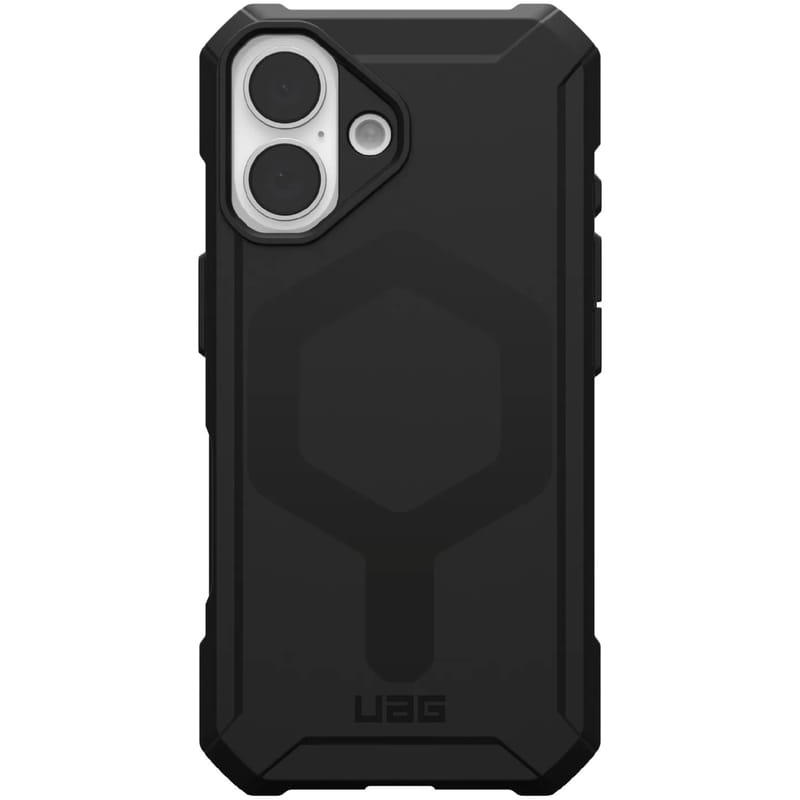 Чохол-накладка Urban Armor Gear Essential Armor Magsafe для Apple iPhone 16 Black (114450114040)