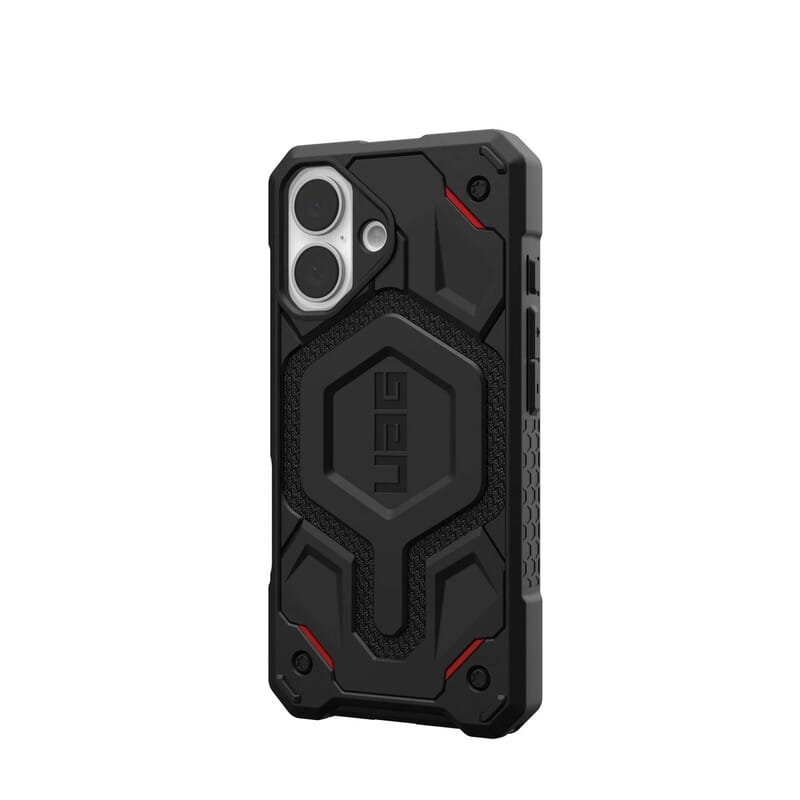 Чeхол-накладка Urban Armor Gear Monarch Pro Magsafe для Apple iPhone 16 Kevlar Black (114458113940)