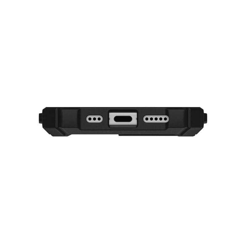 Чeхол-накладка Urban Armor Gear Plasma XTE MagSafe для Apple iPhone 16 Black/Orange (114476114097)